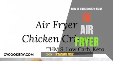 Air-Fryer Chicken Skins: A Crispy, Golden Treat