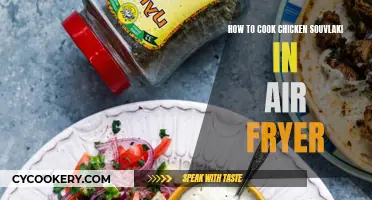 Air-Fried Chicken Souvlaki: A Quick, Easy Treat