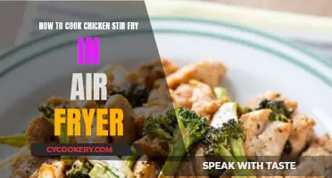 Crispy Air-Fried Chicken Stir-Fry: Quick and Easy Recipe