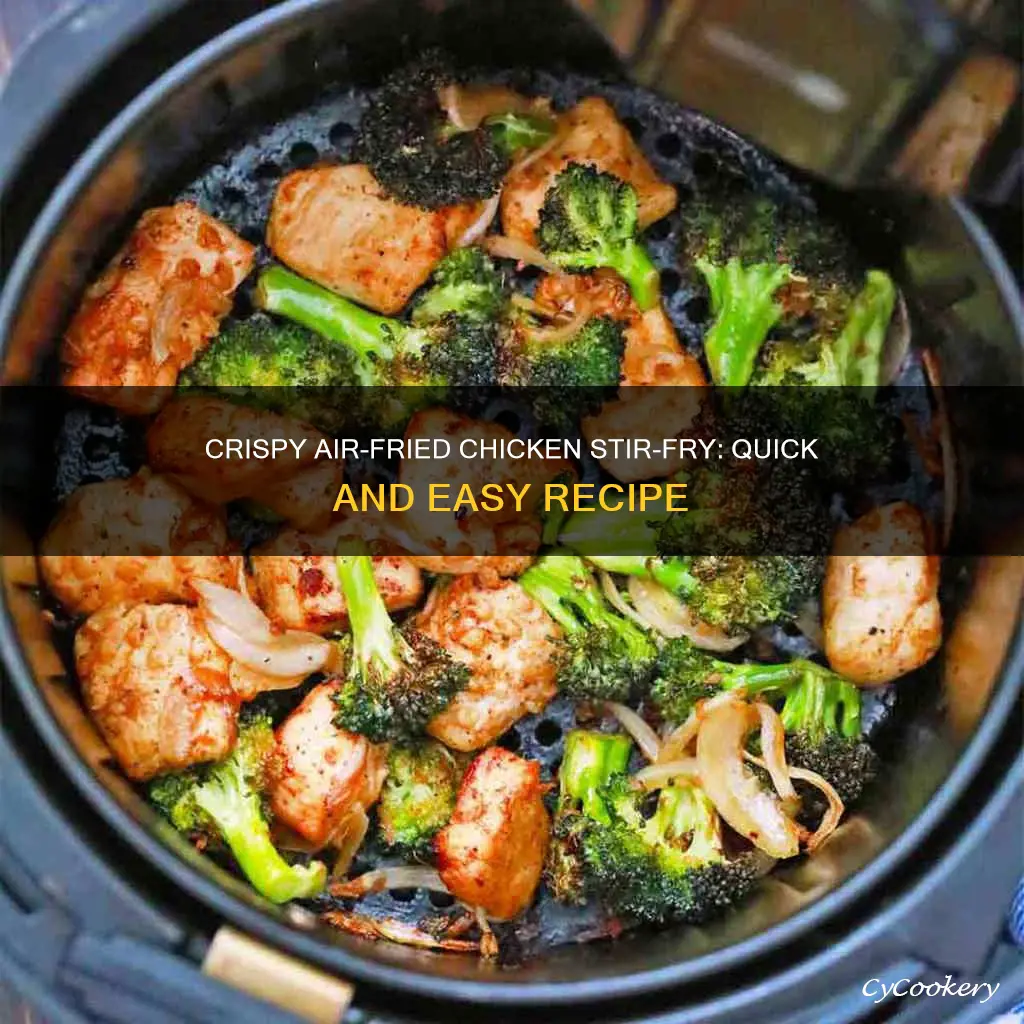 how to cook chicken stir fry in air fryer