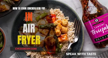 Air-Fried Chicken Stir Fry: Quick, Easy, Delicious