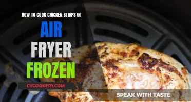 Crispy Chicken Made Easy: Air Fryer Frozen Strips