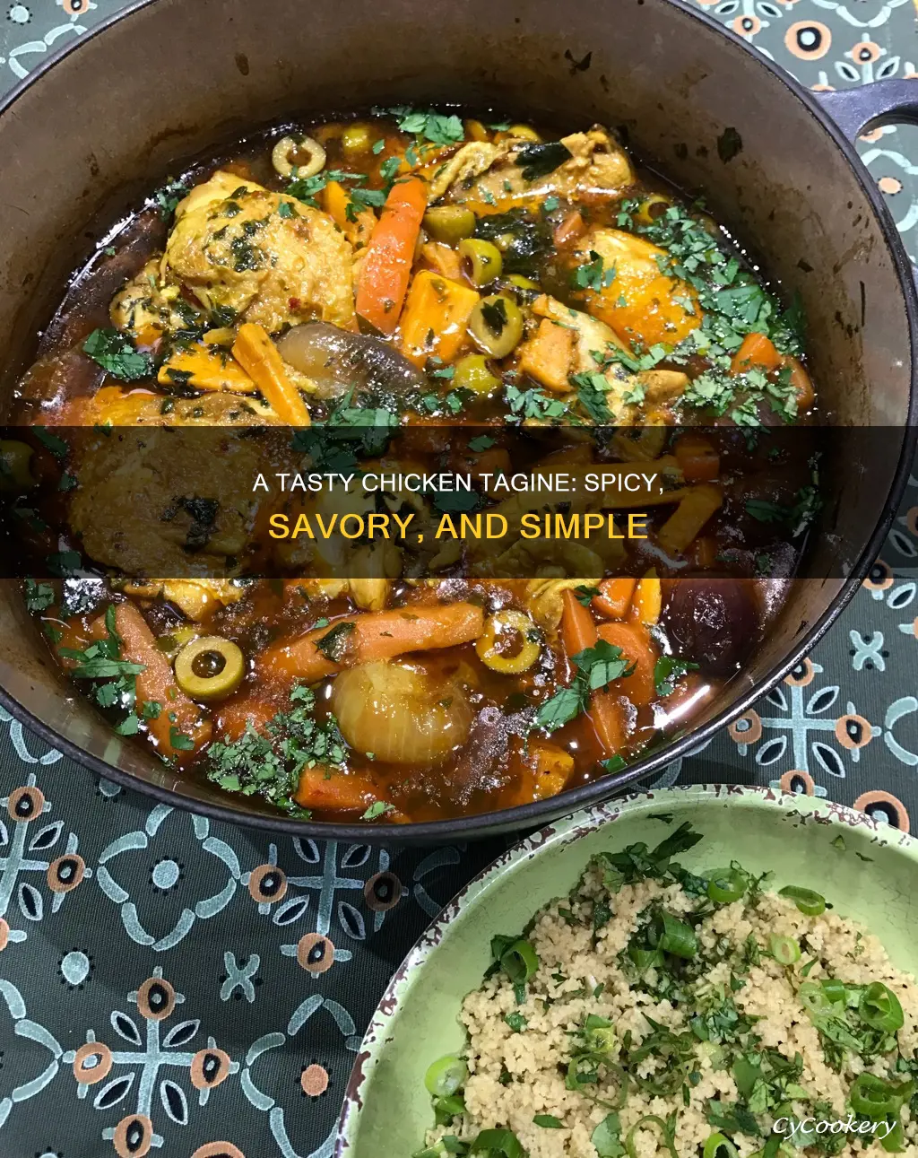 how to cook chicken tagine