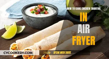 Air-Fried Chicken Taquitos: Quick, Easy, and Delicious!