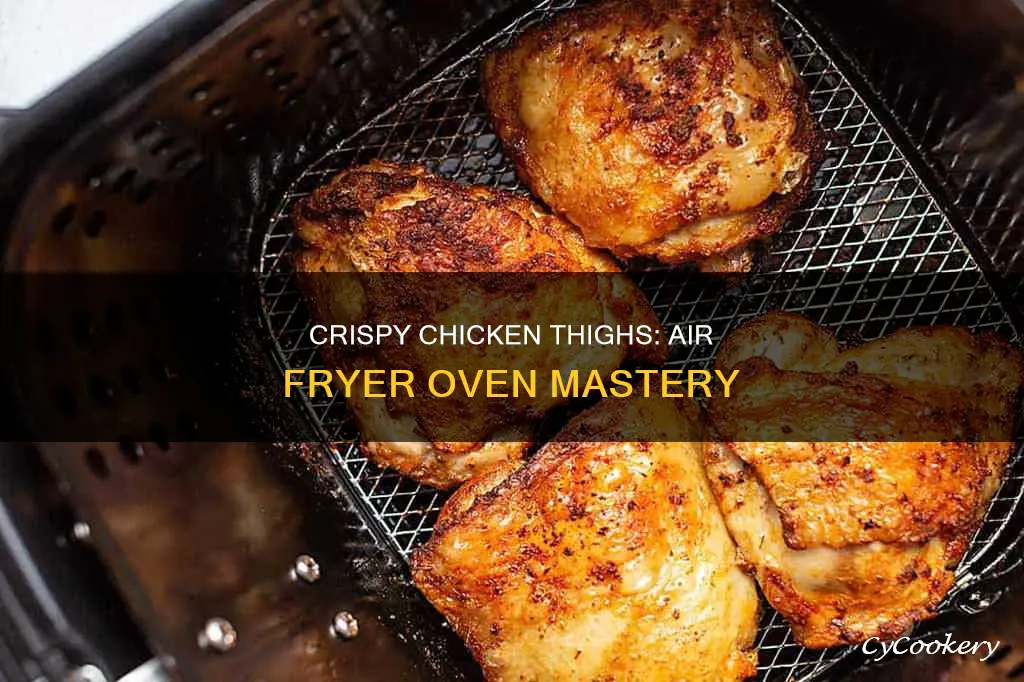 how to cook chicken thigh in the air fryer oven