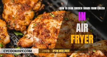 Crispy Chicken Thighs: Air Fryer Magic from Frozen