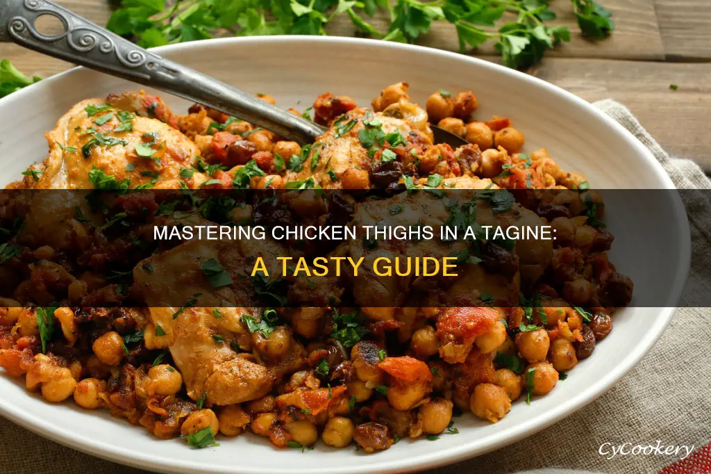 how to cook chicken thighs in a tagine