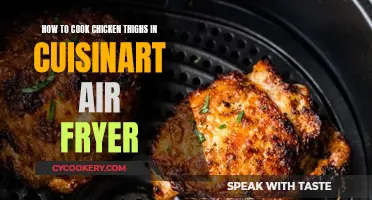 Air-Frying Chicken Thighs: A Cuisinart Guide