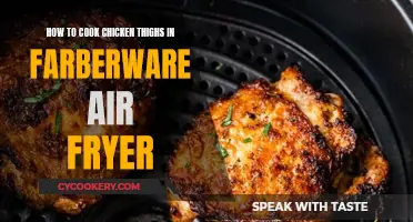 Air Fryer Chicken Thighs: Farberware's Quick, Crispy, Juicy Delight