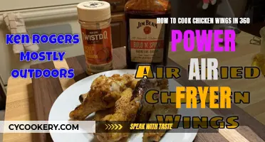 Crispy Chicken Wings: Air Fryer Mastery in 360 Degrees