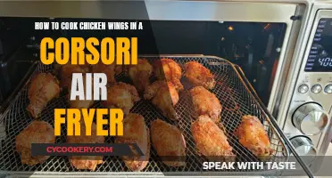 Crispy Chicken Wings: Air Fryer Magic with Corsori