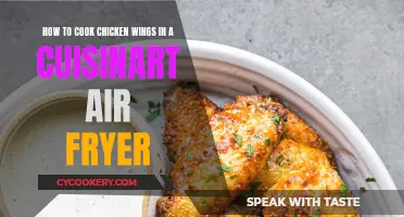 Air Fryer Chicken Wings: Cooking with Cuisinart