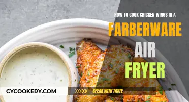 Air Fryer Chicken Wings: Cooking with Farberware