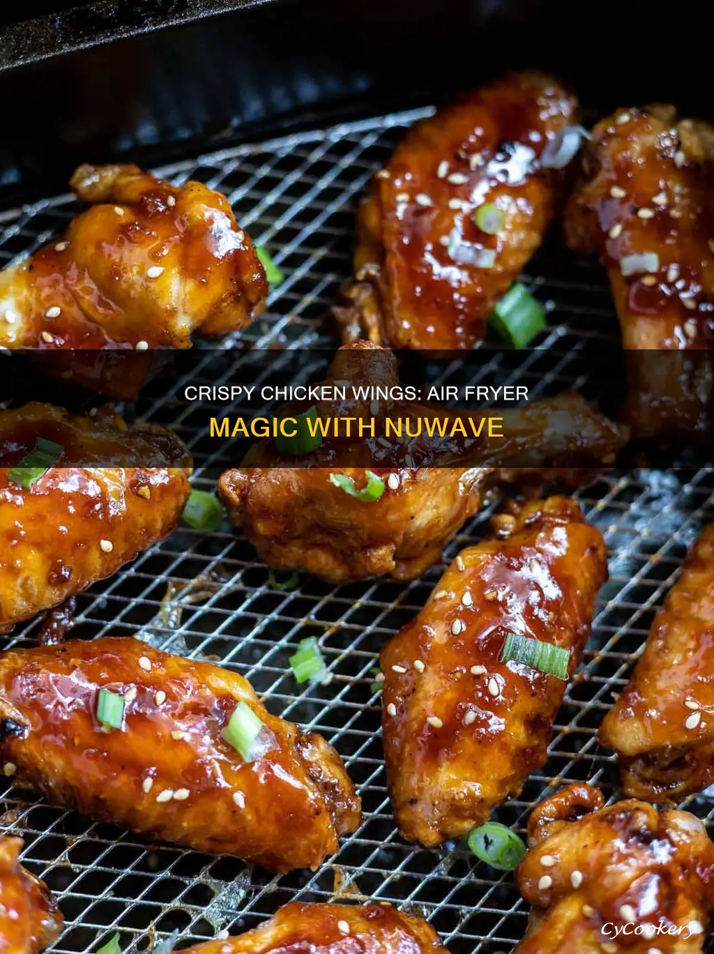 how to cook chicken wings in a nuwave air fryer