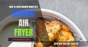 Crispy Chicken Wings: Air Fryer Magic with Omorc