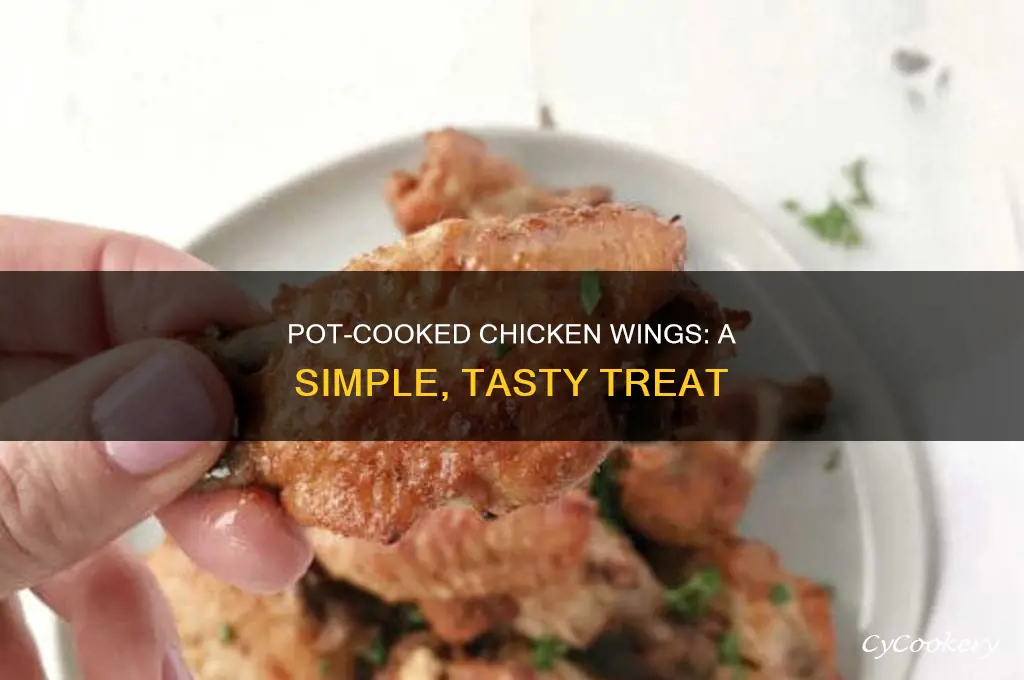 how to cook chicken wings in a pot