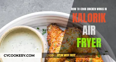 Crispy, Golden Chicken Wings: The Ultimate Air Fryer Guide with Kalorik