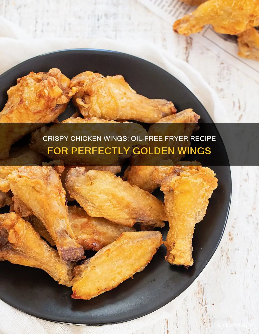 how to cook chicken wings in oil less turkey fryer