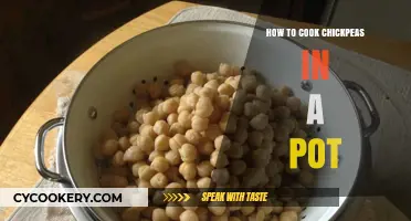 Cooking Chickpeas: A Simple Pot Method