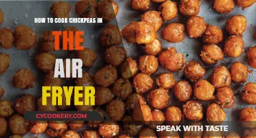 Crispy Chickpea Delight: Air Fryer Magic Unveiled