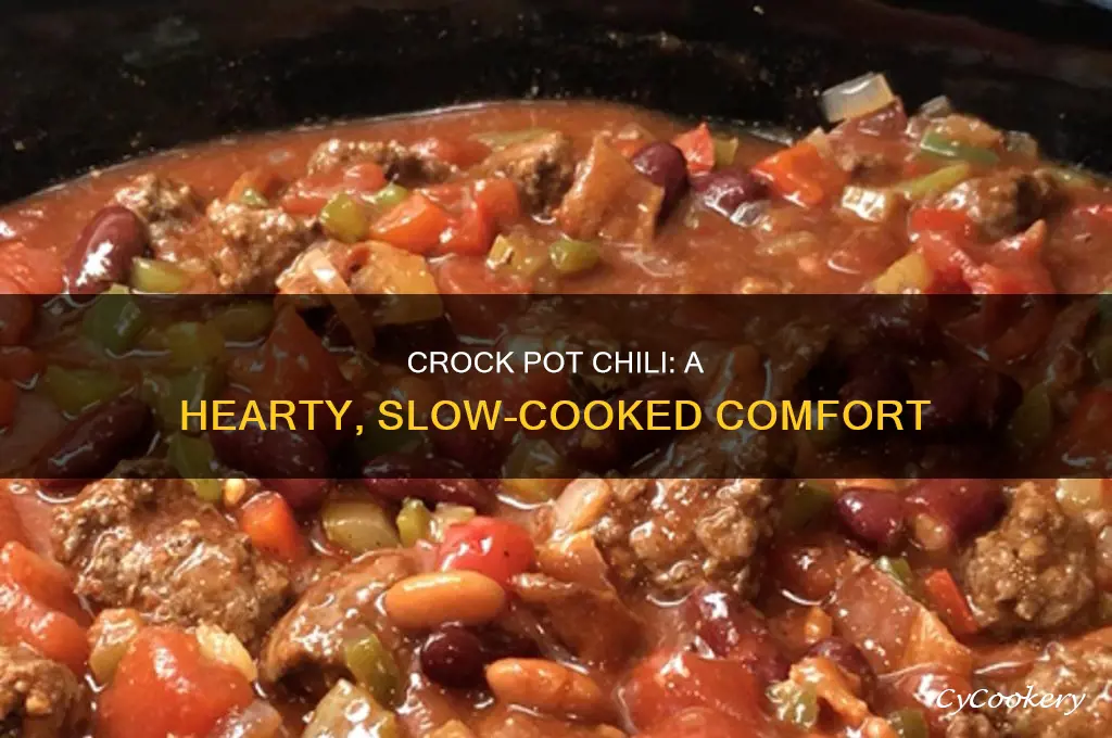 how to cook chili in a 6 quart crock pot