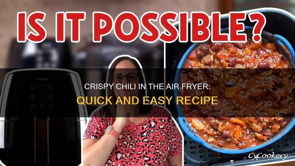 how to cook chili in air fryer