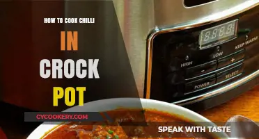 Cooking Chili in a Crock Pot: Easy, Tasty, and Quick!