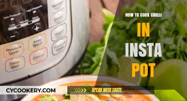 Quick Chili in an Instant Pot: A Beginner's Guide
