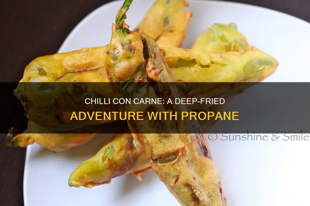 how to cook chilli with a propane deep fryer