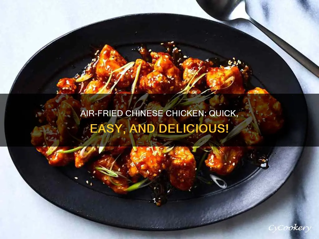 how to cook chineese chicken in an air fryer