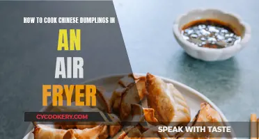 Air-Fried Chinese Dumplings: Quick, Easy, and Delicious!