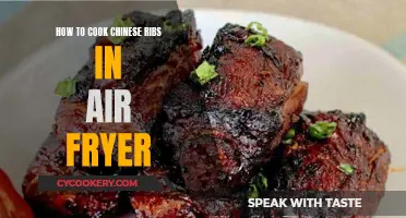 Air-Fried Chinese Ribs: A Quick, Crispy Delight