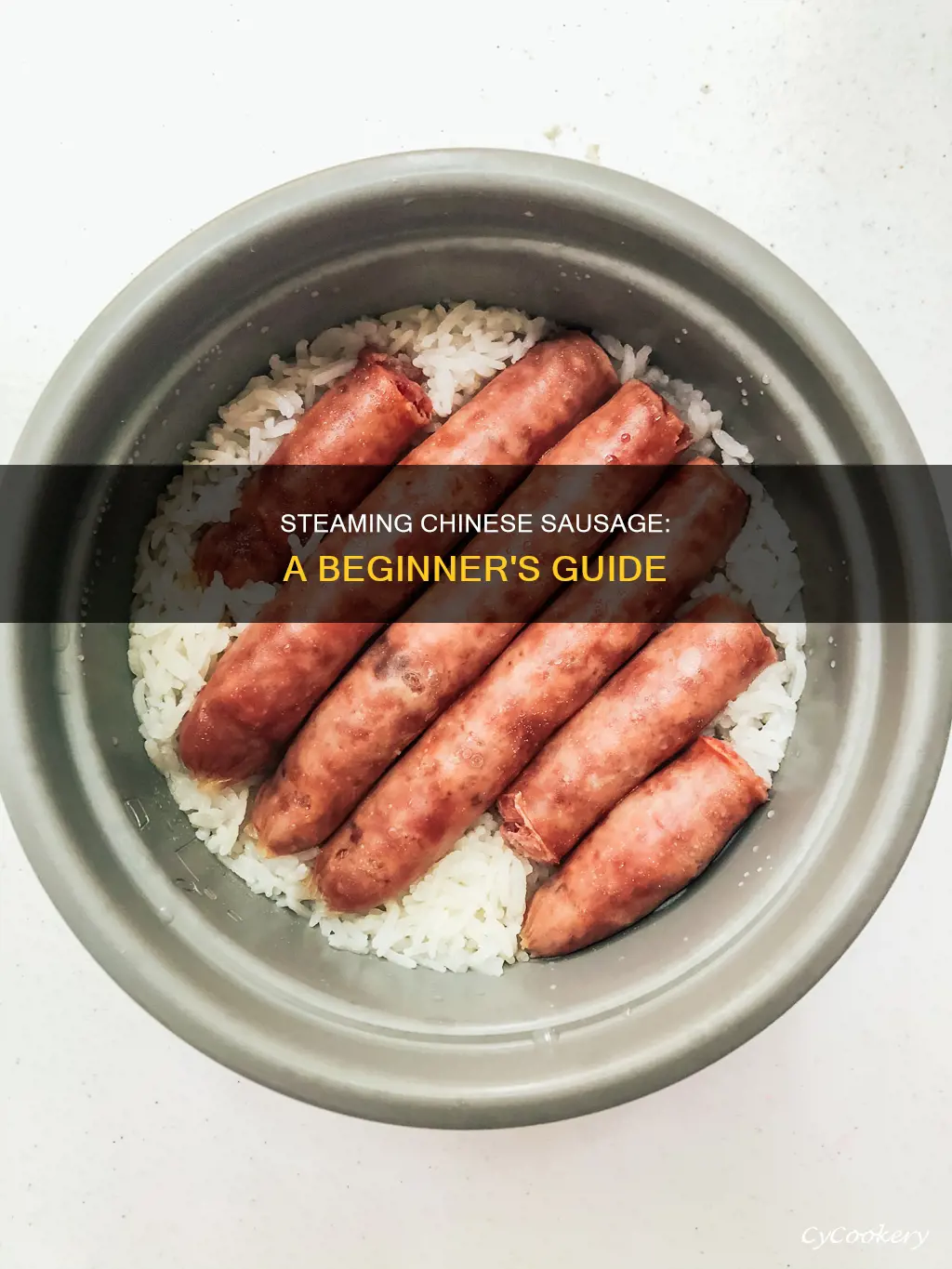 how to cook chinese sausage steam