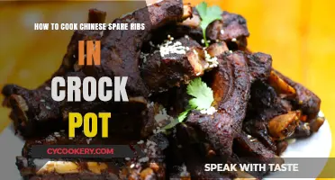 Tender Crock Pot Chinese Spare Ribs