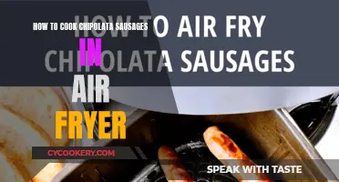 Air-Fryer Chipolata Sausages: Quick, Crispy, and Delicious