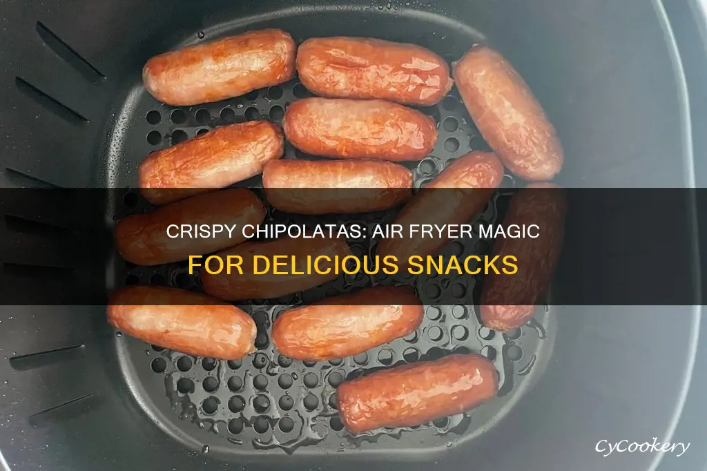 how to cook chipolatas in air fryer