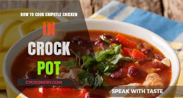 Chipotle Chicken: Crock Pot Cooking Guide