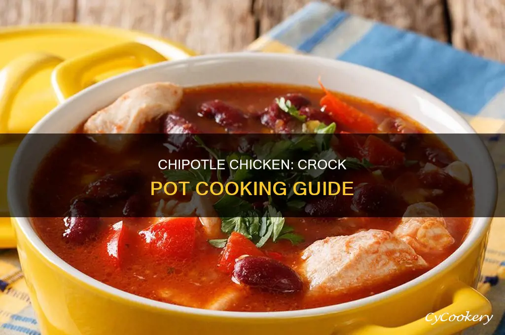 how to cook chipotle chicken in crock pot