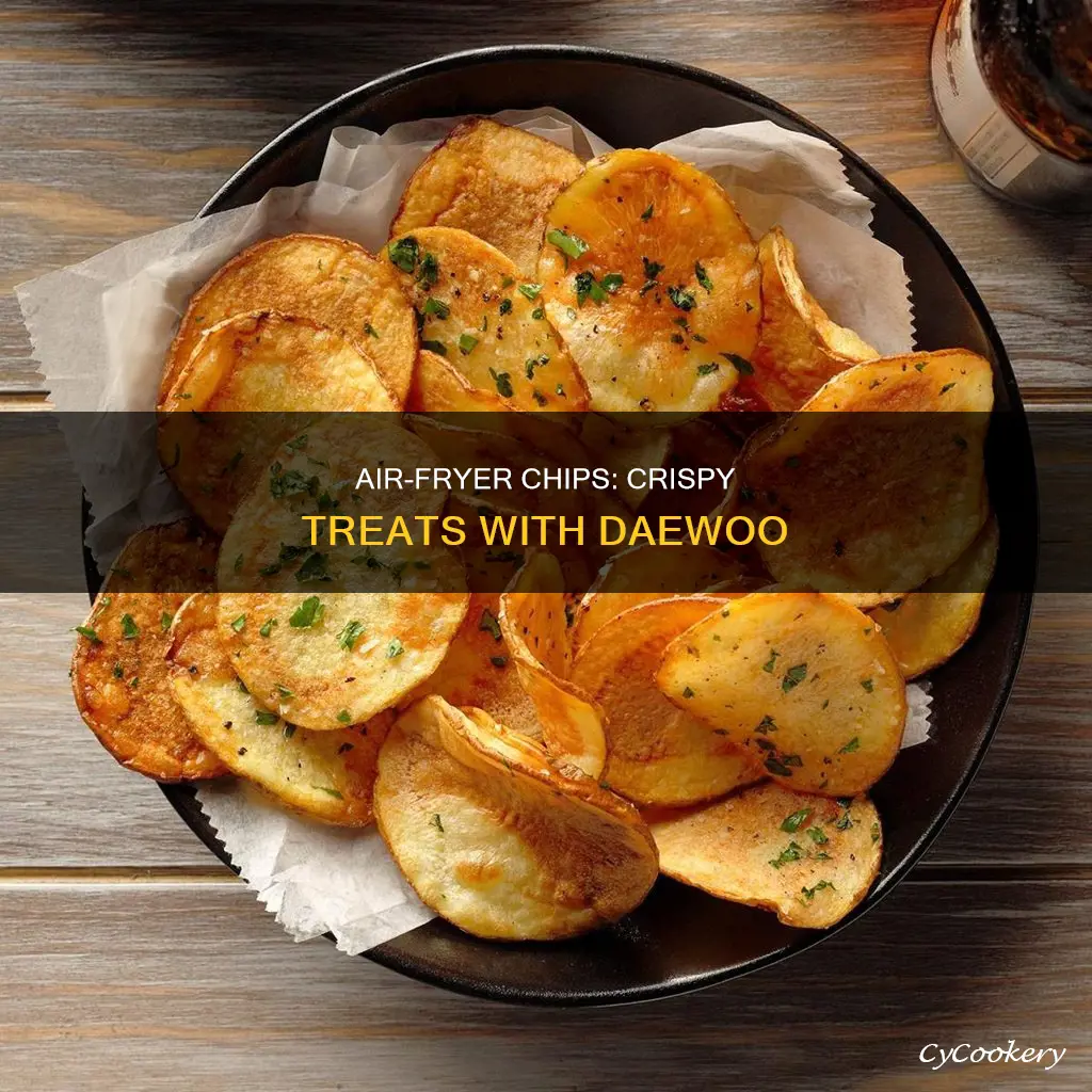 how to cook chips in a daewoo air fryer
