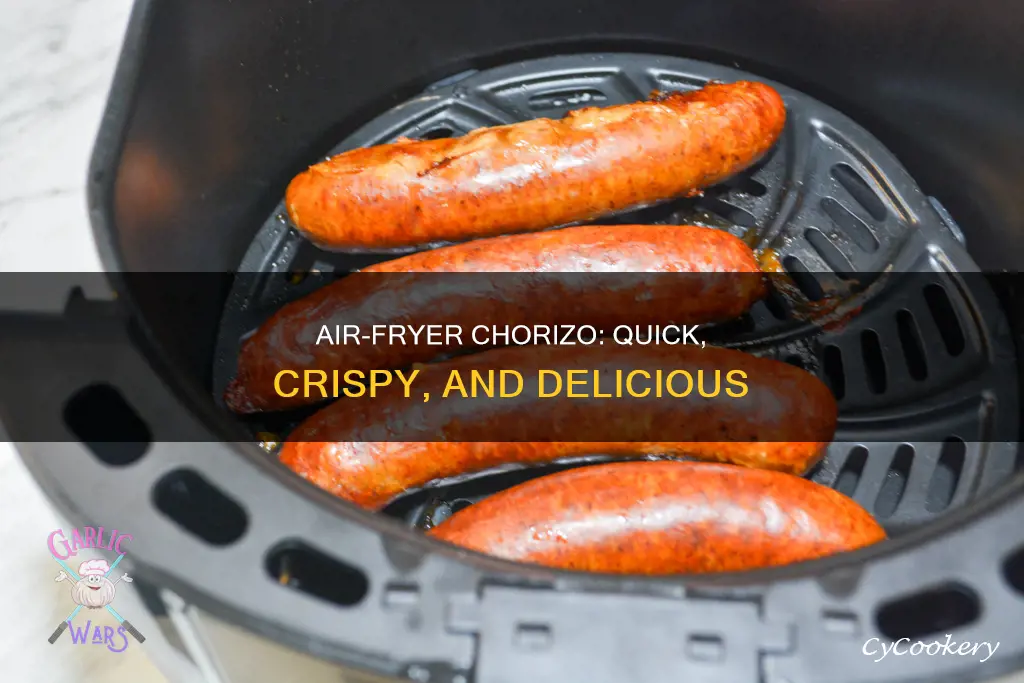 how to cook chorizo in the air fryer