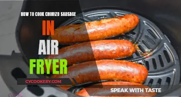 Air-Fryer Chorizo Sausage: Quick, Crispy, and Delicious