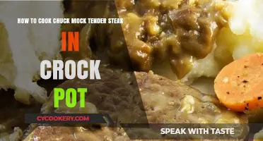 Crock Pot Chuck Mock Tender Steak: A Simple Guide