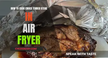 Air Fryer Chuck Tender: Quick, Juicy, and Flavorful Steak