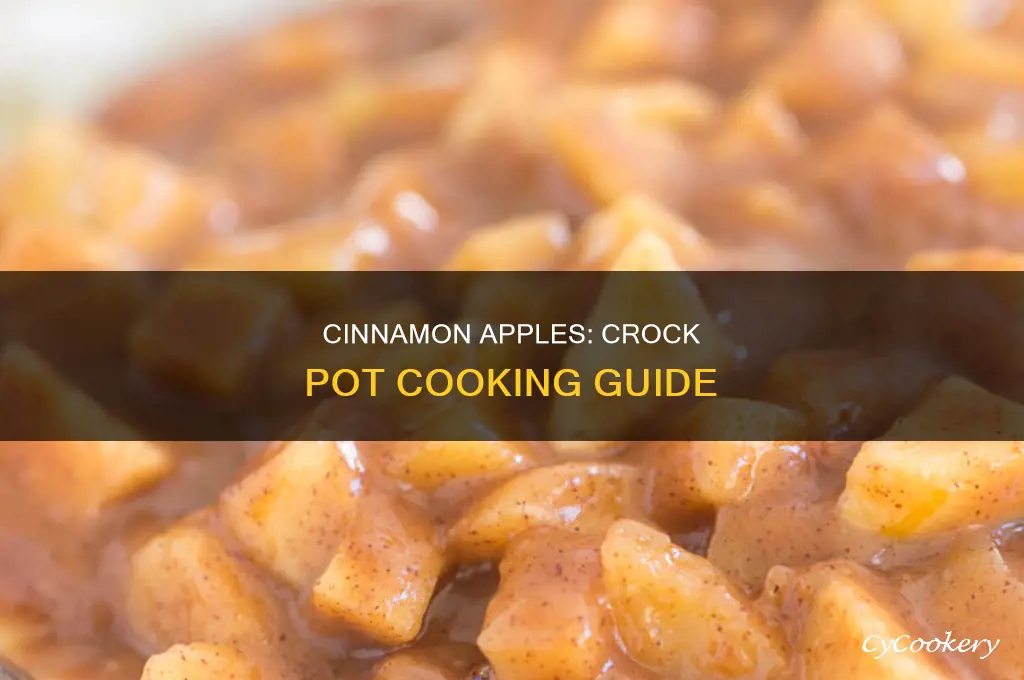 how to cook cinnamon apples in a crock pot