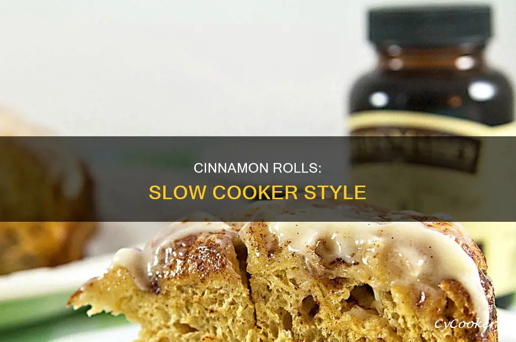 how to cook cinnamon rolls in a crock pot