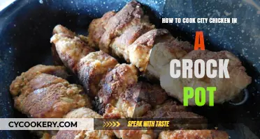 Crock Pot City Chicken: Tender and Delicious