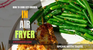 Air Fryer City Chicken: Quick, Easy, and Delicious!