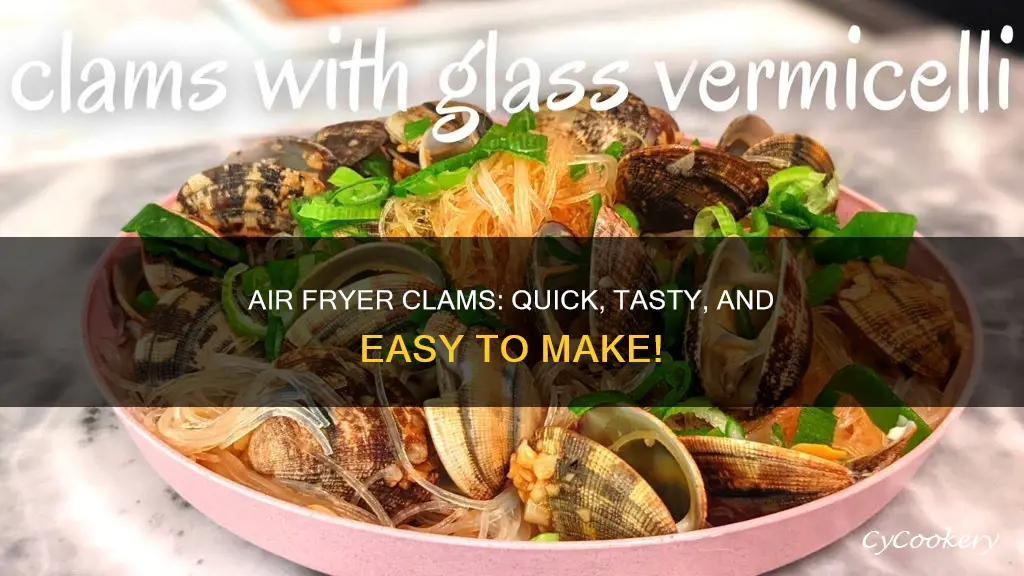 how to cook clams in air fryer