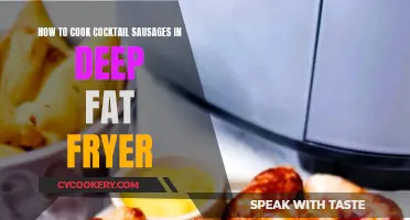 Deep-Frying Cocktail Sausages: A Quick, Crispy Treat!