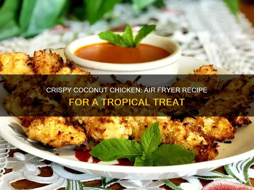 how to cook coconut chicken in an air fryer